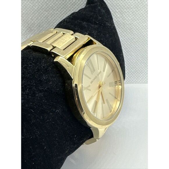 Michael Kors Hartman MK3490 Women\'s Gold Stainless Steel Analog Dial Watch JNA80 main image 10